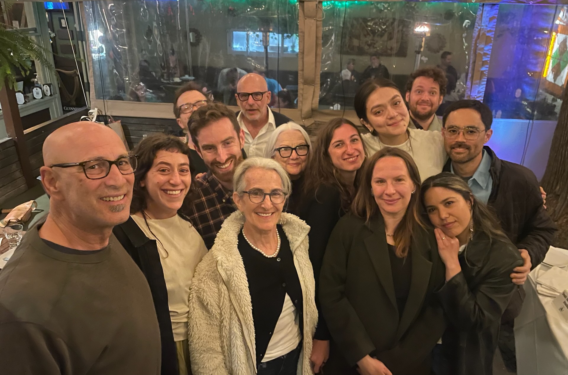 Engagement party with friends in LA.